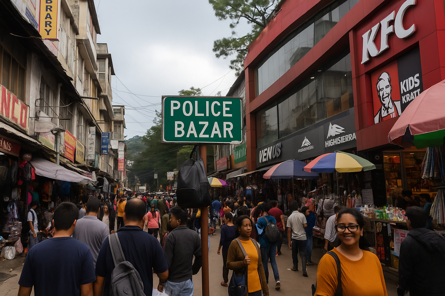 Police Bazar Streets
